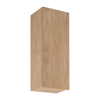 Vysoká horná kuchynská skrinka SALERNO - šírka 45 cm, dub