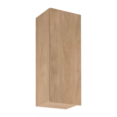 Vysoká horná kuchynská skrinka SALERNO - šírka 45 cm, dub
