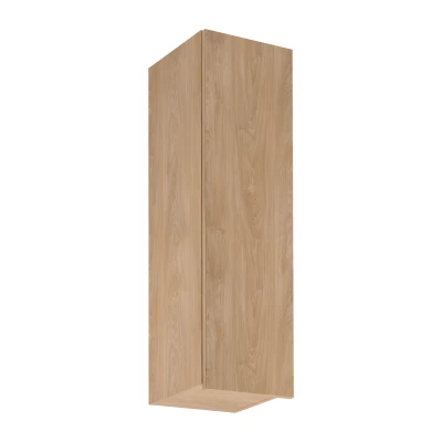 Vysoká horná kuchynská skrinka SALERNO - šírka 30 cm, dub