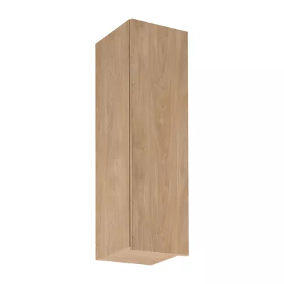 Vysoká horná kuchynská skrinka SALERNO - šírka 30 cm, dub