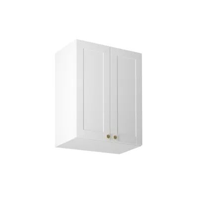 Horná dvojdverová skrinka LUMEA - šírka 60 cm, biela