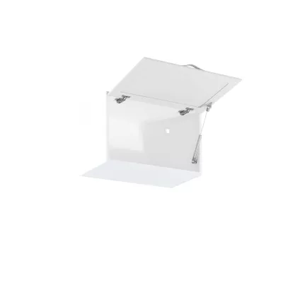 Horná skrinka s výklopnými dvierkami SILVARA - šírka 60 cm, borovica andersen / biela