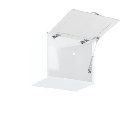 Horná výklopná skrinka SILVARA - šírka 50 cm, borovica andersen / biela