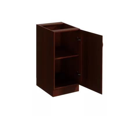 Dolná jednodverová skrinka SILVARA - šírka 40 cm, orech, pravé prevedenie