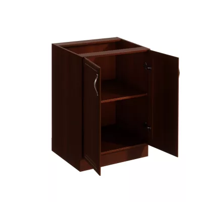 Dolná dvojdverová skrinka SILVARA - šírka 60 cm, orech