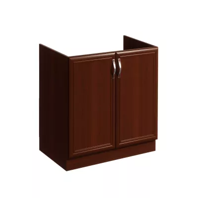 Dvojdverová drezová skrinka SILVARA - šírka 80 cm, orech