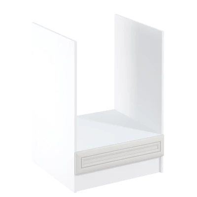 Kuchynská skrinka pre vstavanú rúru SILVARA - šírka 60 cm, borovica andersen / biela