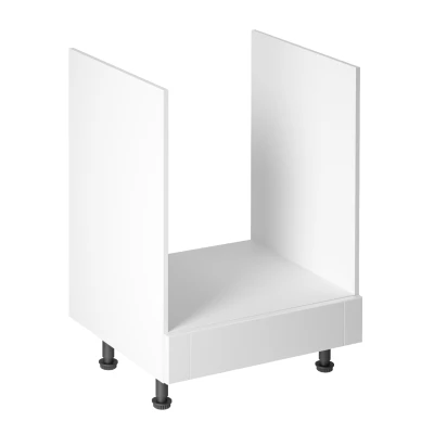 Kuchynská skrinka pre vstavanú rúru LUMEA - šírka 60 cm, biela