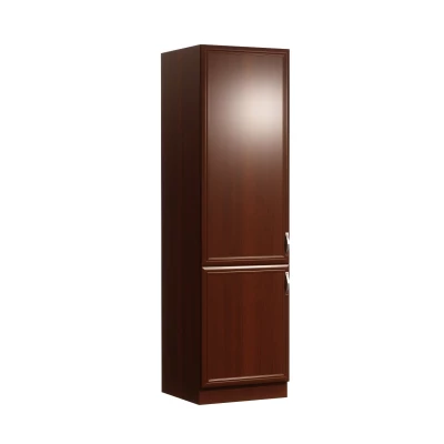 Skriňa na vstavanú chladničku SILVARA - šírka 60 cm, orech, ľavé prevedenie