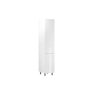 Potravinová skriňa ARBOR - šírka 40 cm, lesklá biela / biela
