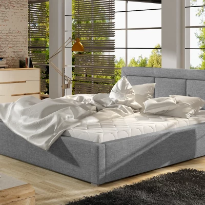 Čalúnená posteľ 160x200 BELLVARO 1 - šedá