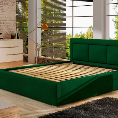 Čalúnená posteľ 180x200 BELLVARO 2 - zelená