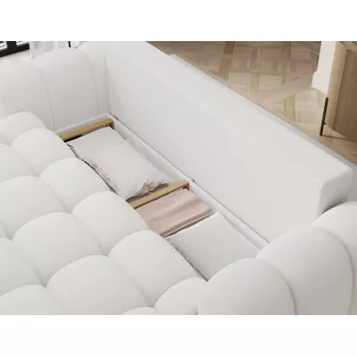 Dizajnová pohovka do obývačky ISEN - biela