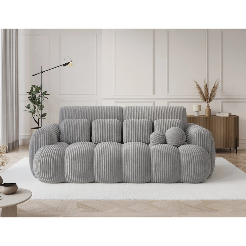 Dizajnová pohovka do obývačky ISEN - svetlo šedá