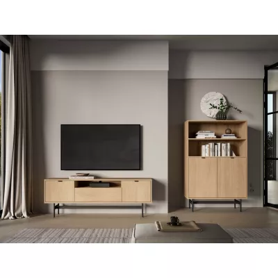 Televízny stolík INDIGO - dub