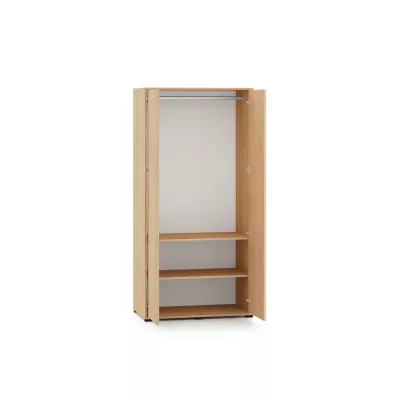 Šatníková skriňa 92 cm INDIGO - dub
