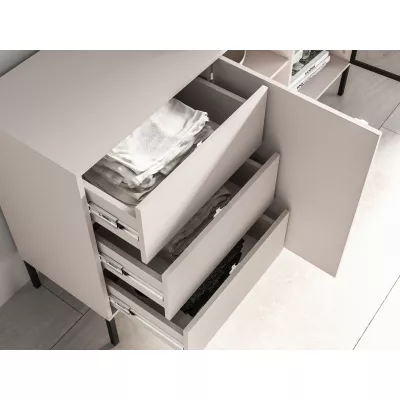 Presklená komoda CALLISTA - kašmír