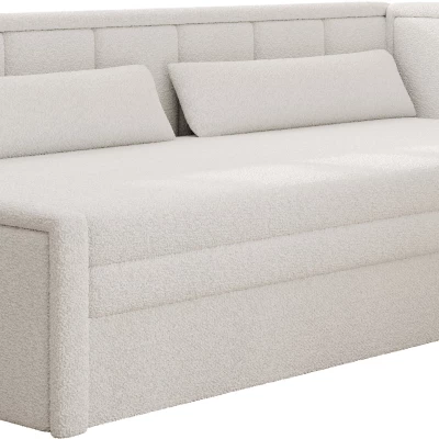 Rozkladacia váľanda s úložným priestorom 75x200 SLORA - biela, pravé prevedenie