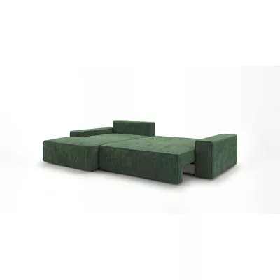 Rozkladacia sedacia súprava AVYRA - khaki, ľavý roh