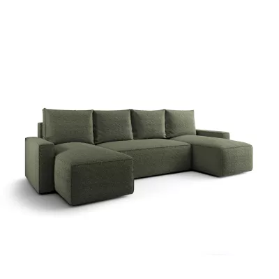 Rozkladacia sedacia súprava do U SOFTA - khaki