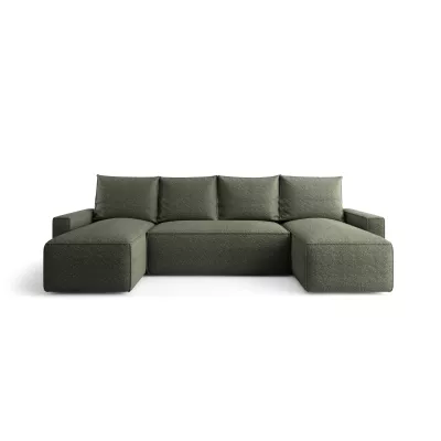 Rozkladacia sedacia súprava do U SOFTA - khaki