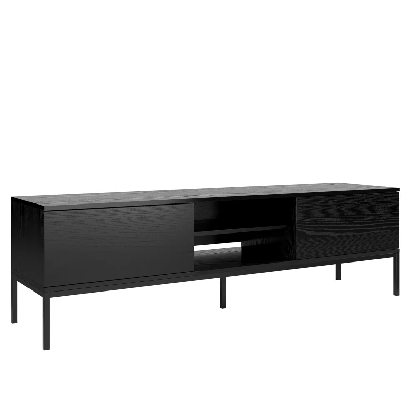 TV stolík FLORIS - čierny
