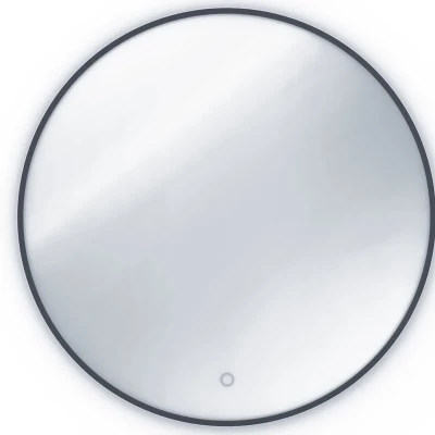 Zrkadlo MARLO s LED osvetlením - čierne