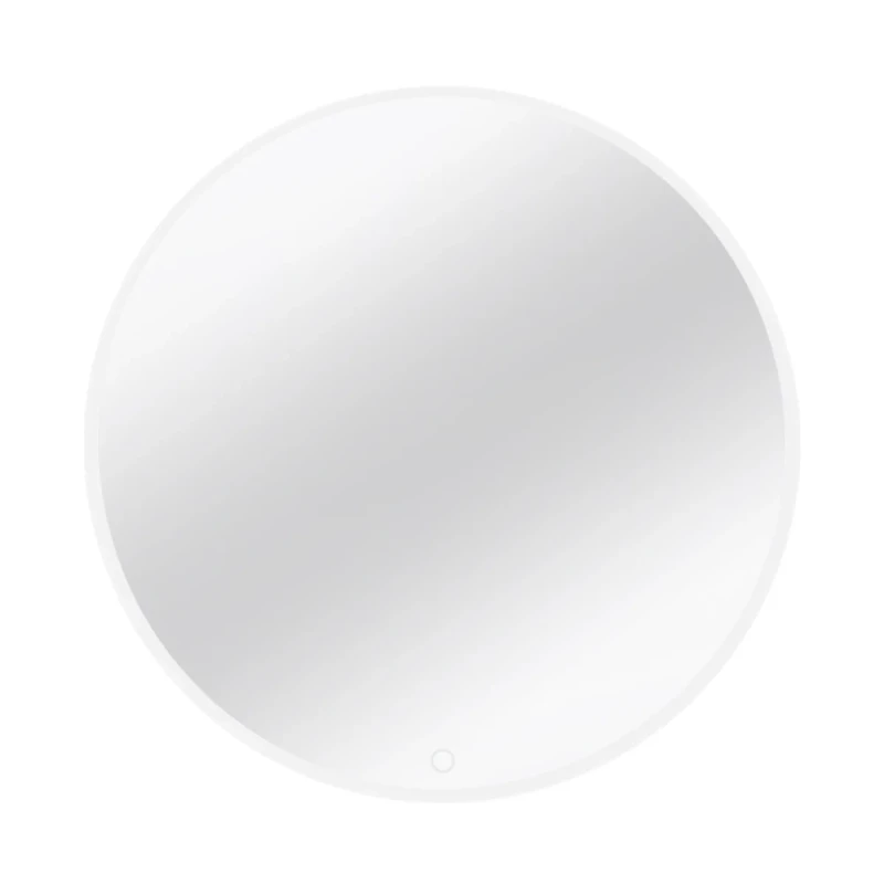 Okrúhle zrkadlo ONYX s LED osvetlením - biele