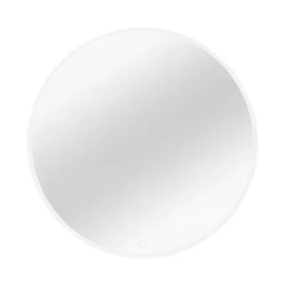Okrúhle zrkadlo ONYX s LED osvetlením - biele