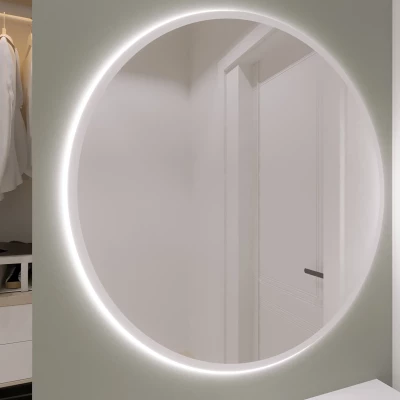 Zrkadlo ONYX s LED osvetlením - biele