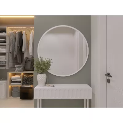 Zrkadlo ONYX s LED osvetlením - biele