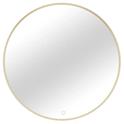 Zrkadlo SOL s LED osvetlením - zlaté