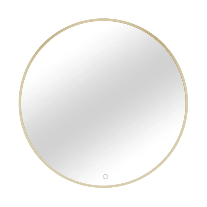 Zrkadlo SOL s LED osvetlením - zlaté