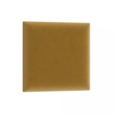 Čalúnený nástenný panel 30x30 VALERIO - horčicový