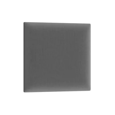 Čalúnený nástenný panel 30x30 VALERIO - šedý
