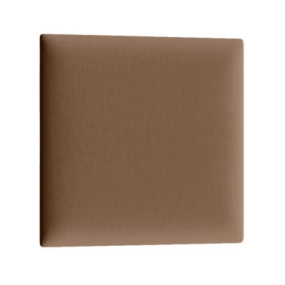 Čalúnený panel na stenu 40x40 VALERIO - svete hnedý