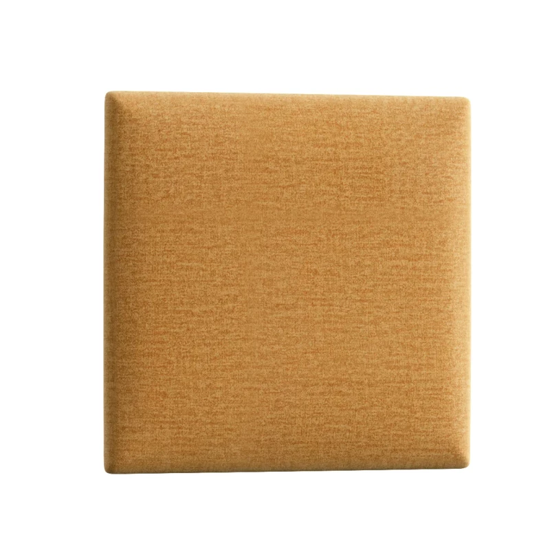 Čalúnený panel na stenu 40x40 VALERIO - horčicový