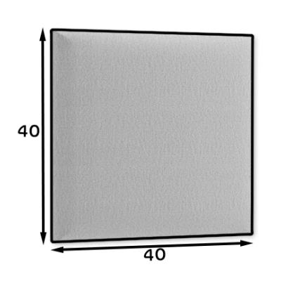 Čalúnený panel na stenu 40x40 VALERIO - ružový