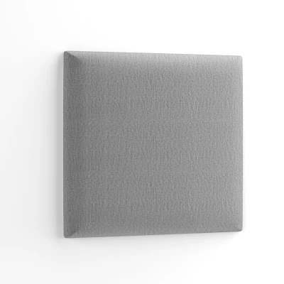 Čalúnený panel na stenu 40x40 VALERIO - svetlo šedý