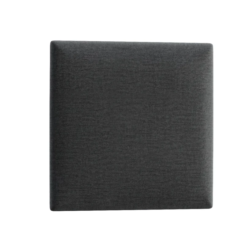 Čalúnený panel na stenu 40x40 VALERIO - tmavo šedý