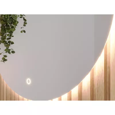 Okrúhle zrkadlo s LED osvetlením XERION