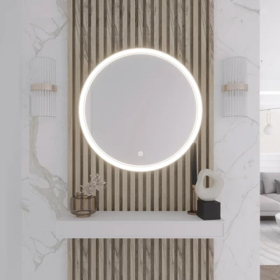 Zrkadlo na stenu XERION s LED osvetlením
