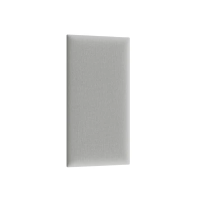 Čalúnený nástenný panel 60x30 VALERIO - svetlo šedý