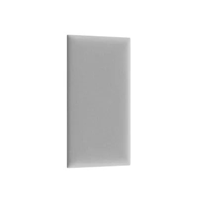 Čalúnený nástenný panel 60x30 VALERIO - svetlo šedý