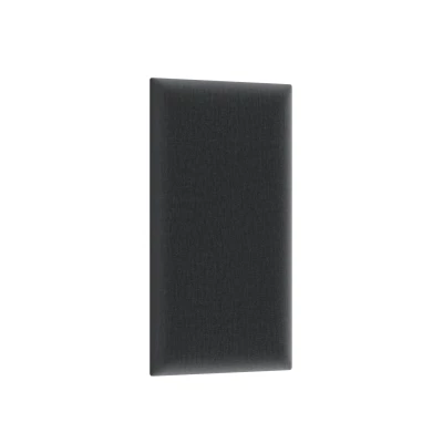 Čalúnený nástenný panel 60x30 VALERIO - tmavo šedý