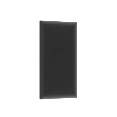 Čalúnený nástenný panel 60x30 VALERIO - tmavo šedý