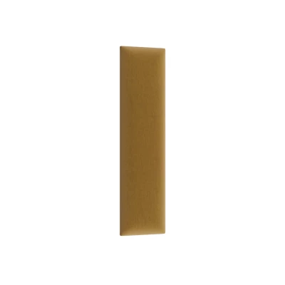 Obdĺžnikový čalúnený panel 60x15 VALERIO - horčicový