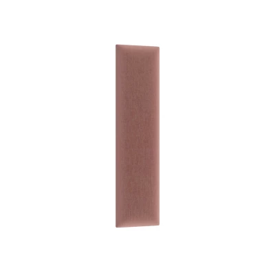Obdĺžnikový čalúnený panel 60x15 VALERIO - ružový