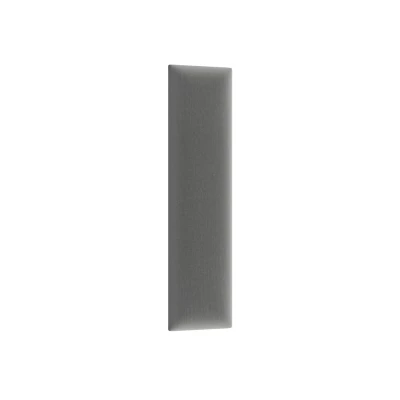 Obdĺžnikový čalúnený panel 60x15 VALERIO - svetlo šedý