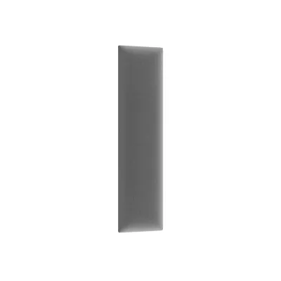 Obdĺžnikový čalúnený panel 60x15 VALERIO - svetlo šedý